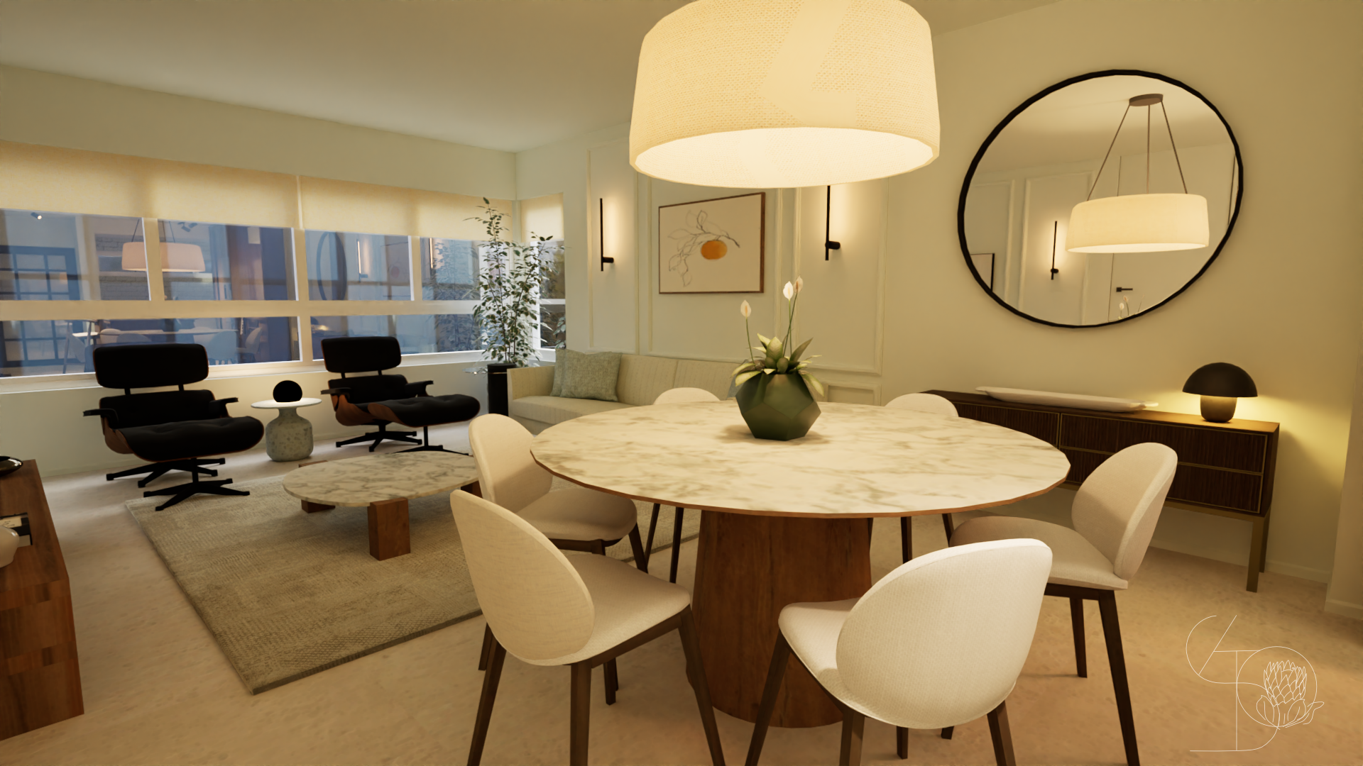 Satio Interior Design – Premium Living Space